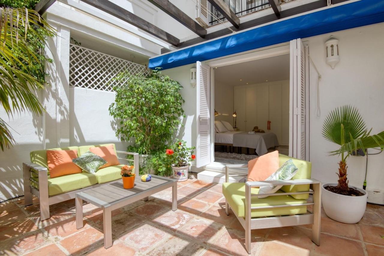 마르베야 Playas Del Duque, Puerto Banus, Golf .Playa Y Compras 아파트 외부 사진