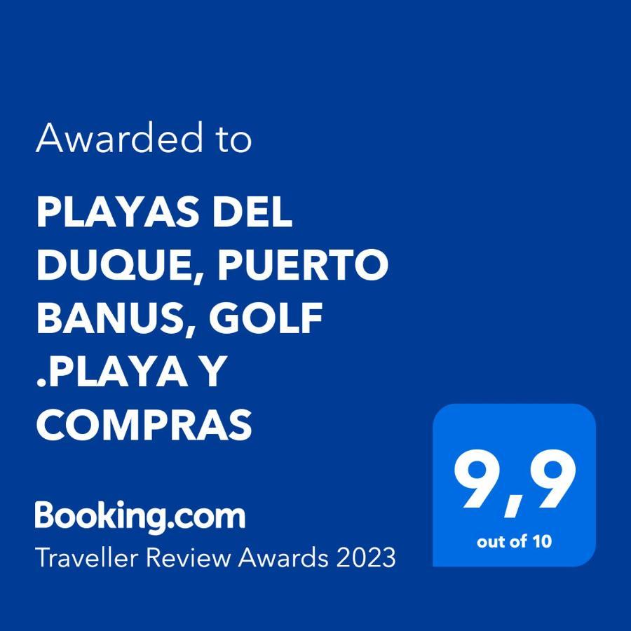 마르베야 Playas Del Duque, Puerto Banus, Golf .Playa Y Compras 아파트 외부 사진